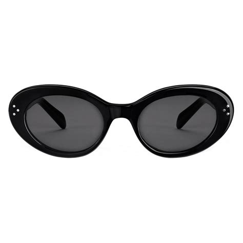 celine cat eye black sunglasses